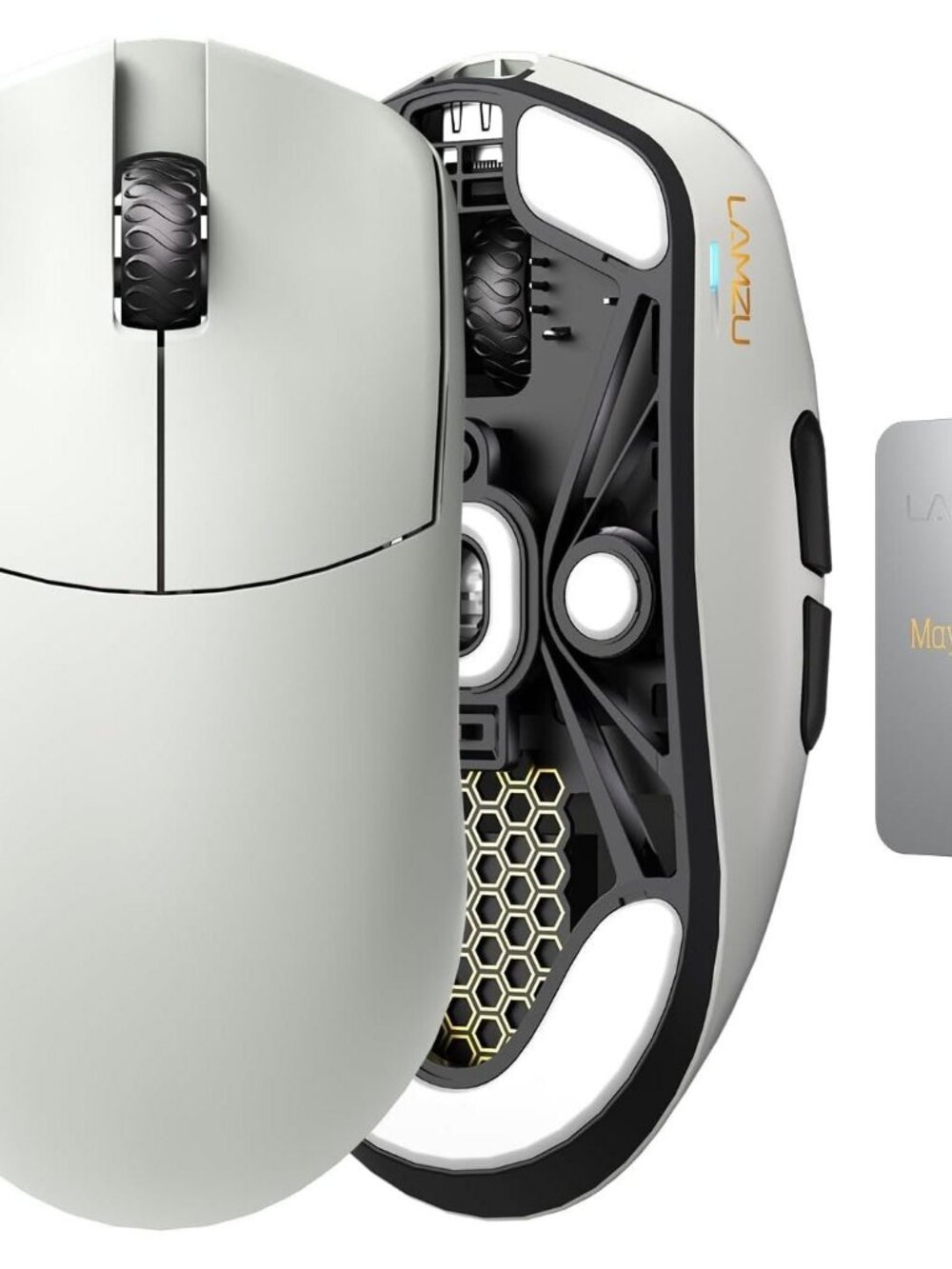 Maya X Wireless Gaming Mouse, Ultra Lightweight 47g, Optical Switch, Maximum 300